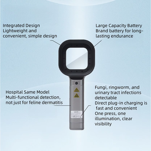 Lampada UV Portatile Impermeabile WL3 365nm per Veterinaria, Torcia per Ispezione e Rilevamento di <span class=keywords><strong>Malattie</strong></span> della Pelle e Acari negli Animali Domestici - Product Image 2