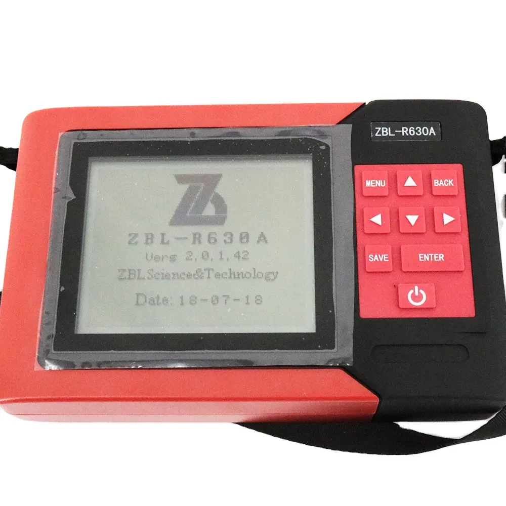 ZBL-R630A сканер арматуры для распознавания арматуры в толщине бетона и диаметре защитного слоя