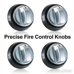 Parrilla Comercial para Barbacoa a Gas con Quemador de Piedra Volcánica, Parrilla para Cocinar, Máquina para Asar Kebab - Product Image 2