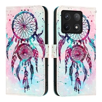 Étui en cuir pour téléphone portable pour Redmi Note 13 Pro plus 5G/Note 12 Turbo 5G, pour Xiaomi 14 Ultra mignon hibou housse de portefeuille