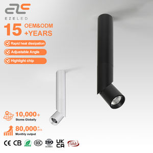 Mini spot LED cylindrique COB à montage en surface, 6W, pour bureau, <span class=keywords><strong>résidence</strong></span>, scène et jardin, au design compact - Product Image 1