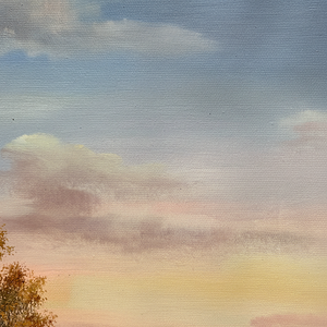 Dipinto a Mano 100% su Tela, Olio su Tela 20x24 Pollici, Arte Classica di Campo Aperto - Product Image 1