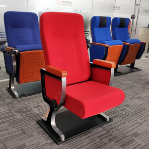 เก้าอี้หอประชุมมานวาเอ็กซ์โป รุ่น HB602 สีแดงบีช พร้อมที่วางแขน สำหรับโรงเรียนและสถานที่ต่างๆ - Product Image 2