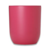 Bocaux à bougie OEM avec étiquette personnalisée bocal à bougie en verre ambré mat lisse bocaux à bougie givré