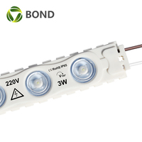 Module LED BOND AC 110V/220V IP65 1,5W 3W pour l'installation de panneaux lumineux publicitaires