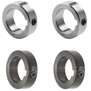 Tùy chỉnh trục thép không gỉ gắn cổ áo đặt cổ áo screrw với vòng bi rãnh - Product Image 5