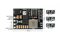 MATEKSYS BEC20S-PRO Régulateur abaisseur de tension large plage 7-85V 5A réglable 5.2V 8V 12V Module d'alimentation BEC Buck pour Drone RC Avion