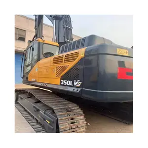 Macchinari usati Hyundai 350 escavatore cingolato corea originale 35ton escavatore con il prezzo a buon mercato per la vendita