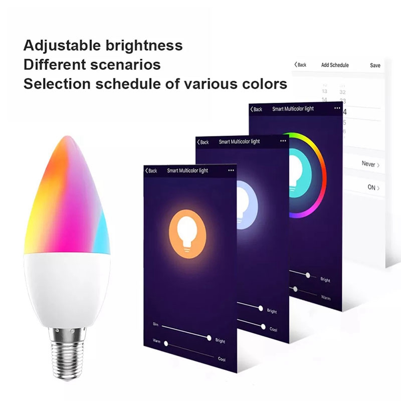 Adjustable brightnessDifferent scenariosSelection schedule of various colors