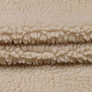 Wholesale Soft Warm Polyester Palette Style Sheep Plush Faux Sherpa Fleece Fabric for <b>Halloween</b> Use - Product Image 3