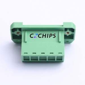 JL5EDGKRP-76205G01 Plug-in Terminal Block P=7.62mm Connector Panel Mount Screw Fixing 1x5P 7.62mm - Product Image 1