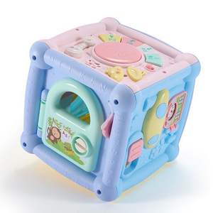 Vente en gros Montessori Classic Cubes d'activités Jouets éducatifs occupés pour enfants, y compris Juguetes Para Baby Learning Cube - Product Image 1