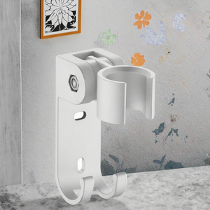 Support mural réglable à 90° pour <span class=keywords><strong>pommeau</strong></span> <span class=keywords><strong>de</strong></span> <span class=keywords><strong>douche</strong></span> en aluminium brossé moderne, idéal pour la vente en gros - Product Image 3