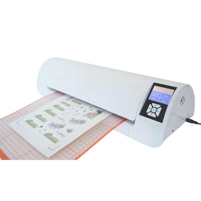 Q3 A3 Mini Desktop Auto Contour Graphtec Cutting Plotter Small Automatic Vinyl Cutter Machine Cheap Price Q3 A3 Sticker Cutter
