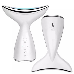 Masajeador Facial y de Cuello Eléctrico para el Cuidado de la Piel, Masajeador Facial y de Cuello con Calor, 3 Modos para Arrugas - Product Image 2