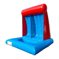 Jeu d'eau gonflable Water Dunk pour carnaval, Roulette aquatique gonflable avec design personnalisé