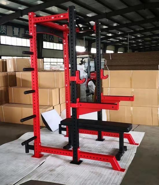 Factory Direct  Sale  Squat Rack Fitness Equipment Gym Use Machine Adjustable Power Rack