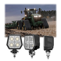 Projecteur de travail LED Emark haute luminosité 40W pour John Deere, faisceau large, montage sur pied