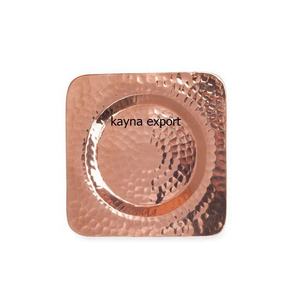 Posavasos de metal de lujo martillado Chapado en cobre posavasos de metal más vendidos para el hogar y utensilios de cocina decoraciones uso a precio barato posavasos - Product Image 1