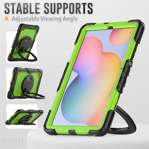 Étui de protection robuste et robuste à rotation 360 pour Samsung <span class=keywords><strong>Galaxy</strong></span> <span class=keywords><strong>Tab</strong></span> <span class=keywords><strong>S6</strong></span> <span class=keywords><strong>Lite</strong></span> 10.4 P610 Housse de protection pour bandoulière - Product Image 5