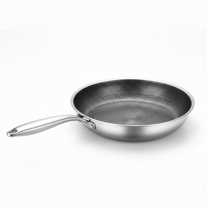 Thương Mại Tổ Ong <span class=keywords><strong>Pan</strong></span> 410 Thép Không Gỉ 24-30Cm Nhà Bếp Fry <span class=keywords><strong>Pan</strong></span> Bít Tết Chảo Sartenes - Product Image 2