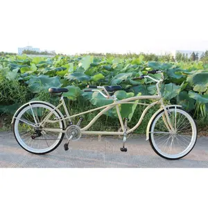 Public Sharing Rent Sightseeing Bicycle/2 Person Surrey Tandem Bike