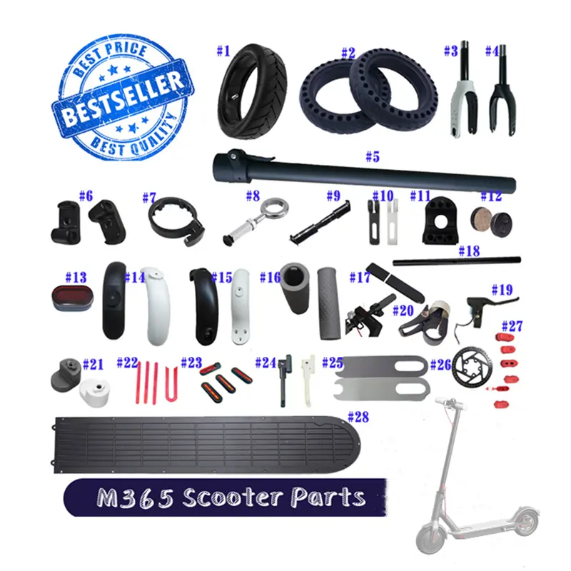 New Image Wholesale EU Warehouse Stock Electric Scooter Spare Parts Accessories For Xiaomi M365 E Scooter Part Accessory