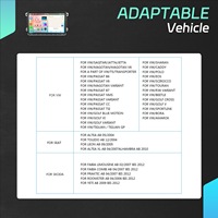 Autoradio Android 9 pouces avec CarPlay pour Volkswagen, écran tactile HD, navigation GPS, tout-en-un