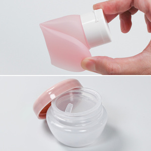 Luxury Empty Dispenser Skincare10g Cosmetics Cream Jar 60ml Flip Cap Tube PE Shoulder Lotion Pump Mist <strong>Spray</strong> Plastic Bottle - Product Image 6