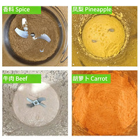 Blender industriel CE 18/45/80/100L, grande capacité, machine à mélanger les fruits et légumes, blender professionnel pour jus