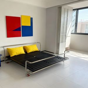 Modern Stainless Steel Portable Foldable Durable Adjustable Double <strong>Bed</strong> Frame for Bedroom <strong>Home</strong> Use - Product Image 3