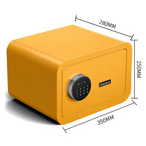 CEQSAFE Small Fingerprint Safe <b>Box</b> Electronic Digital Home Security Safe <b>Box</b> - Product Image 4