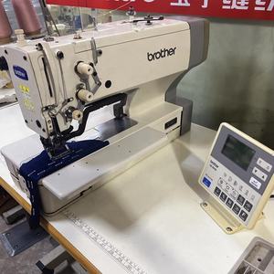 Máquina de Coser Usada Brothers 800B, Marca Japonesa, para Ojales Rectos y Ojales Computarizados, de Segunda Mano - Product Image 4
