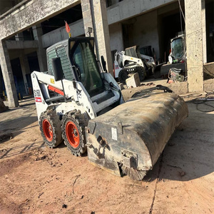 Chargeur sur acier antidérapant d'occasion à bas prix Machines de construction Bobcat S160 à vendre bonne machine - Product Image 2