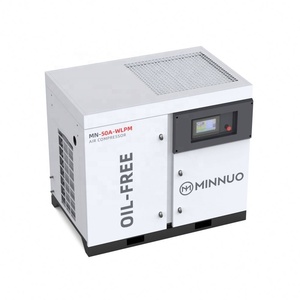 ปั๊มลมแบบไม่มีน้ำมันชนิดสกรูปริมาณก๊าซเสถียร - Product Image 4