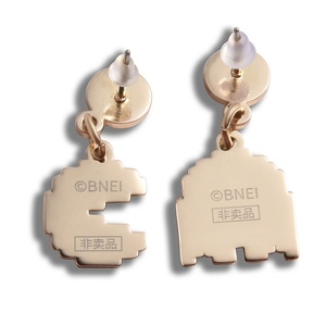 Fashion Jewelry Soft Enamel Ear <b>Studs</b> Wholesale Anime Designs Custom Earring for Women - Product Image 3