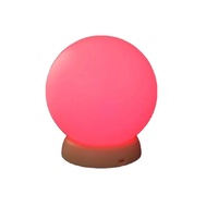 Veilleuse durable imperméable de lampe de table de boule de lumière de Offres Spéciales atmosphère LED pour la maison