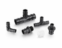 Nouveauté 2026 : Raccords PEX personnalisables – Té fileté 3/4, Coude, Manchon, Raccords d'expansion PEX en PPSU