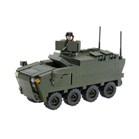 COBRA COMBAT UNIT MOBILE COMMAND SQUAD Vehículo de Comando de Campo, Bloques de Construcción, Soldado Táctico, Juguete de Ensamblaje DIY, ABS, Edades 7+