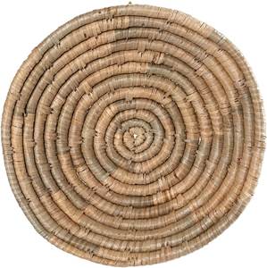 Cesta de paja tejida para colgar en la pared, decoración para el hogar, hecho a mano, estilo bohemio, alta calidad - Product Image 4