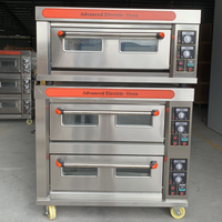 Promotion 3 ponts 6 plateaux four à gaz four de cuisson équipement de boulangerie four à pizza