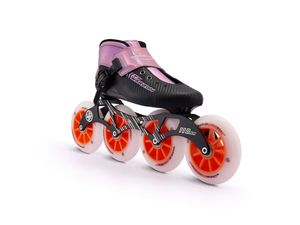 New Arrival Sliding Speed Professional <strong>Carbon</strong> Fiber Junior Speed Inline Roller Skate Frame PU Wheels High Speed <strong>Bearings</strong> 3 4 - Product Image 3