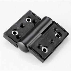 YAJAN Pvc Đen Phần Cứng Tủ Nhà Vệ Sinh Phân Vùng Phụ Kiện F01 Bản Lề - Product Image 4