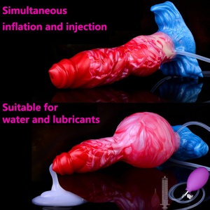 ของเล่นทางเพศสำหรับผู้ใหญ่ 18+  ดิลโด้เป่าลมซิลิโคน NNSX แบบพ่นน้ำ  กระตุ้นจุดเสียว  ปลั๊กก้นขนาดใหญ่  นวดต่อมลูกหมาก - Product Image 5