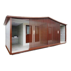 Toilettes portables en panneaux sandwich, design minimaliste, écologiques, pour les attractions touristiques - Product Image 2