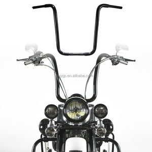 Tay Lái 25mm 18inch Softail Springer Softail Dyna siêu rộng lướt thấp Rider Bad Boy Night Train CVO đường phố Bob fatbob xử lý - Product Image 1