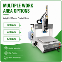 Robot Dispensador de Pegamento Automático CNC de 3 Ejes para Escritorio, Certificado CE ISO, con Sistema de Prensado de Cartuchos y Cilindros