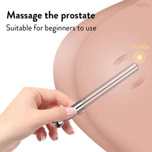 Anal Vibrator Männlich ABS Prostata Massage gerät Stimulator Vibrierender Butt Plug für Männer Gay Bullet Sexspielzeug für Anfänger Erwachsene - Product Image 6