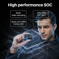 Super TV Box 8K Strong HRD, décodeur Stalker Holabox Android 15 XC2 4K, Smart XTV H96 MAX M2Plus avec télécommande BT, OEM d'usine