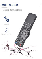 Télécommande Applicable pour TCL Roku TV télécommande universelle pour Hisense Sharp Roku Smart LED TV Ir télécommande testeur